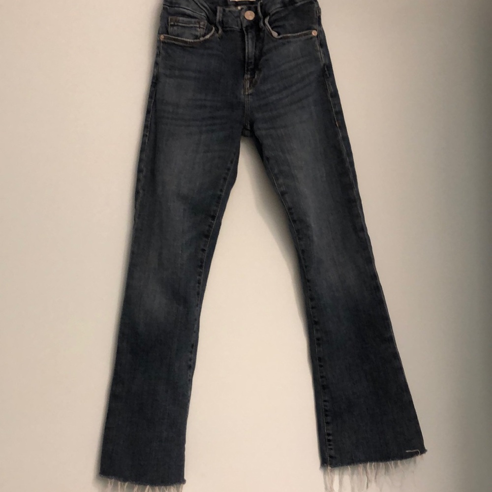 Frame Denim Le Crop Mini Boot Jeans